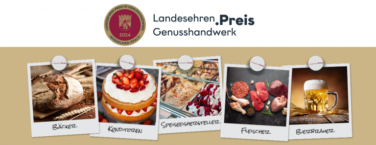 Landesehrenpreis im Genusshandwerk 2025