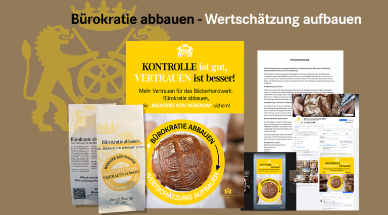 Mehr Wertschätzung und weniger Bürokratie im Bäckerhandwerk: Bäckereien in NRW und Rheinland-Pfalz starten Aufruf zur Entlastung