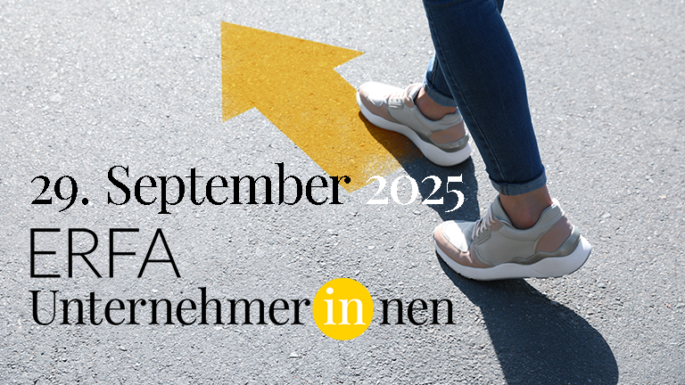 Unternehmerinnen unter sich – unser ERFA Unternehmerinnen startet – SAVE THE DATE